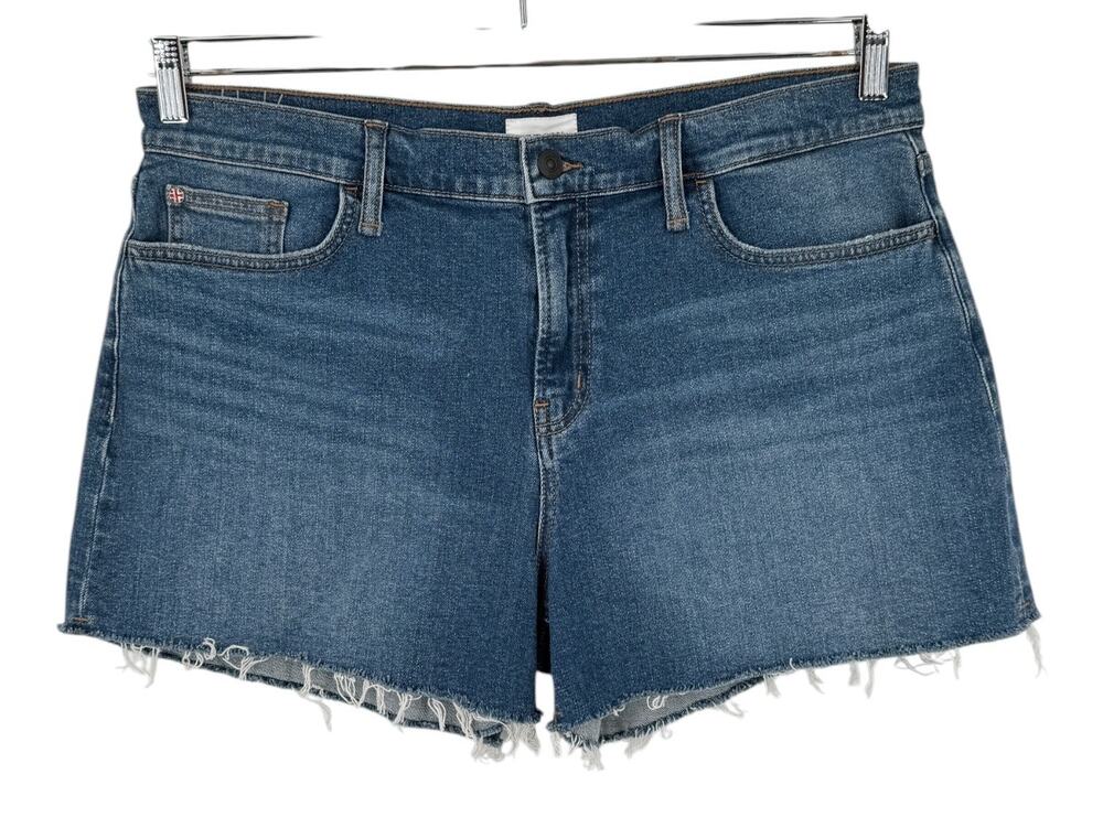 Hudson Jeans Gracie cutoff denim medium blue size 34